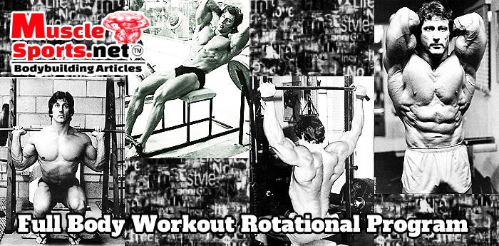 Full Body Workout Rotational Program